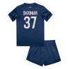 Original Trikotsatz Paris Saint-Germain Skriniar 37 Heimtrikot 2024-25 Für Kinder